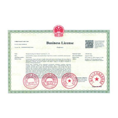 Shanghai Runsing Business Liscense